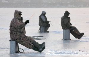 Rusya buzda balık